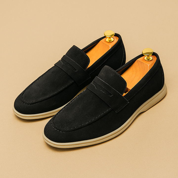 Monaco Suede Loafers