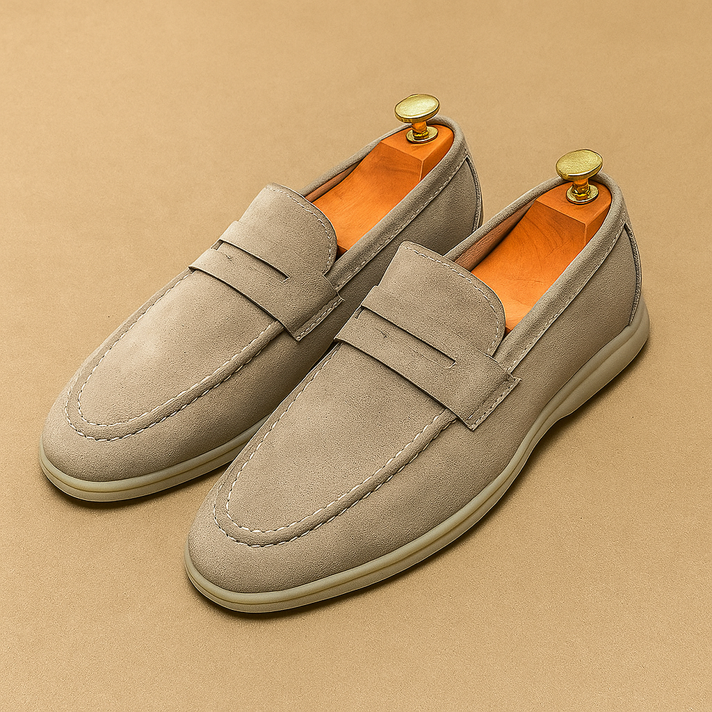 Monaco Suede Loafers