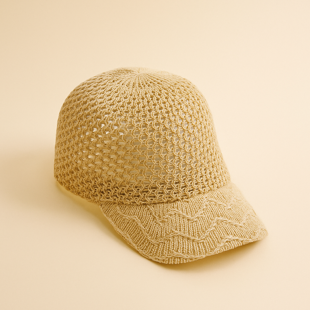 Solara Woven Sun Cap