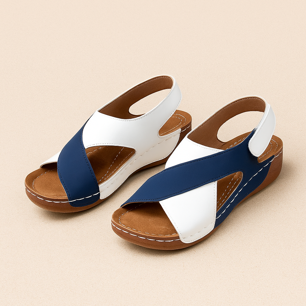 Aria Cross Wedges