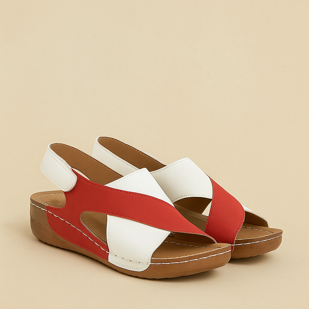Aria Cross Wedges