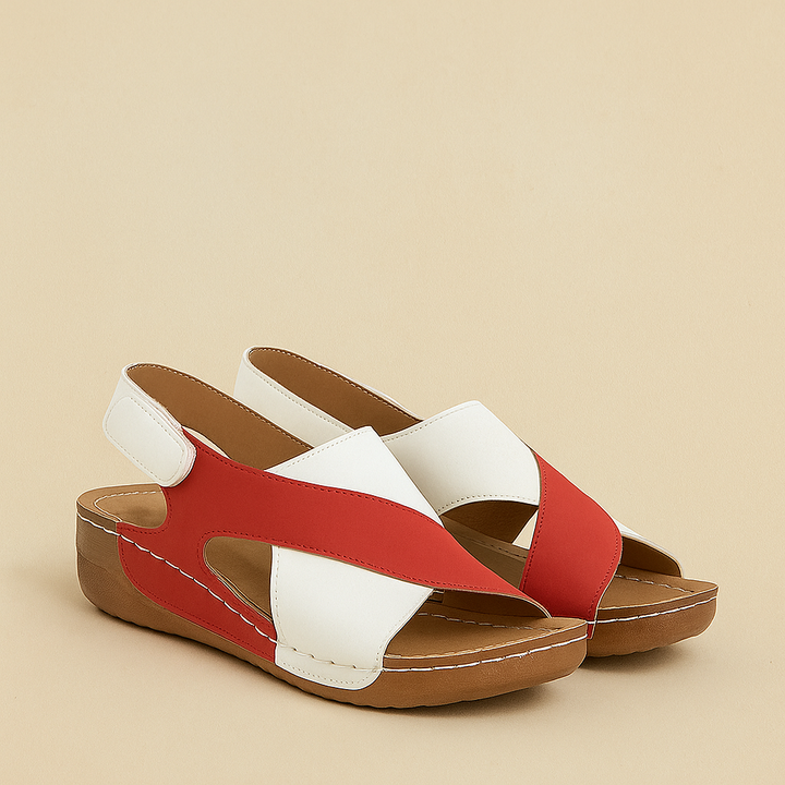 Aria Cross Wedges