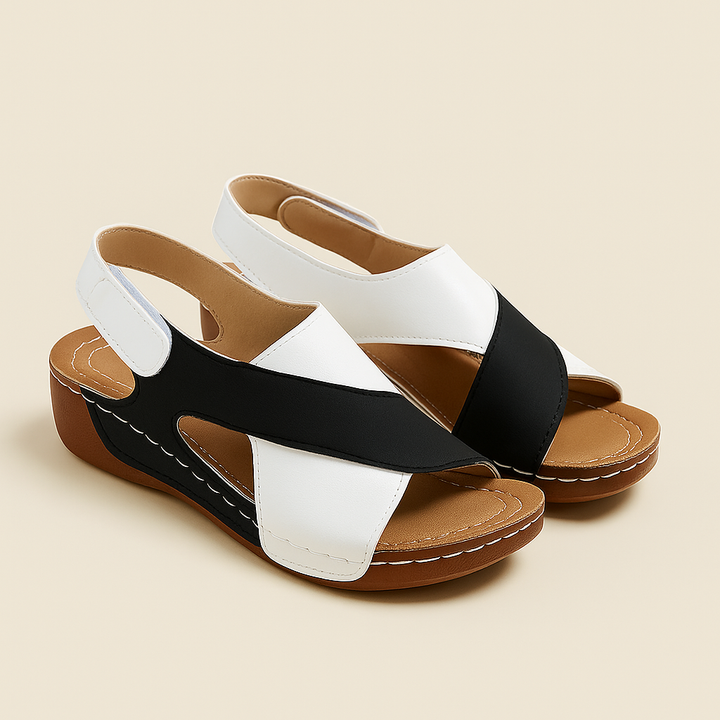Aria Cross Wedges