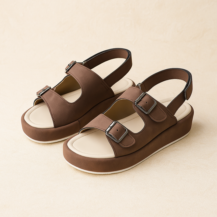 Terra Lane Buckle Sandals