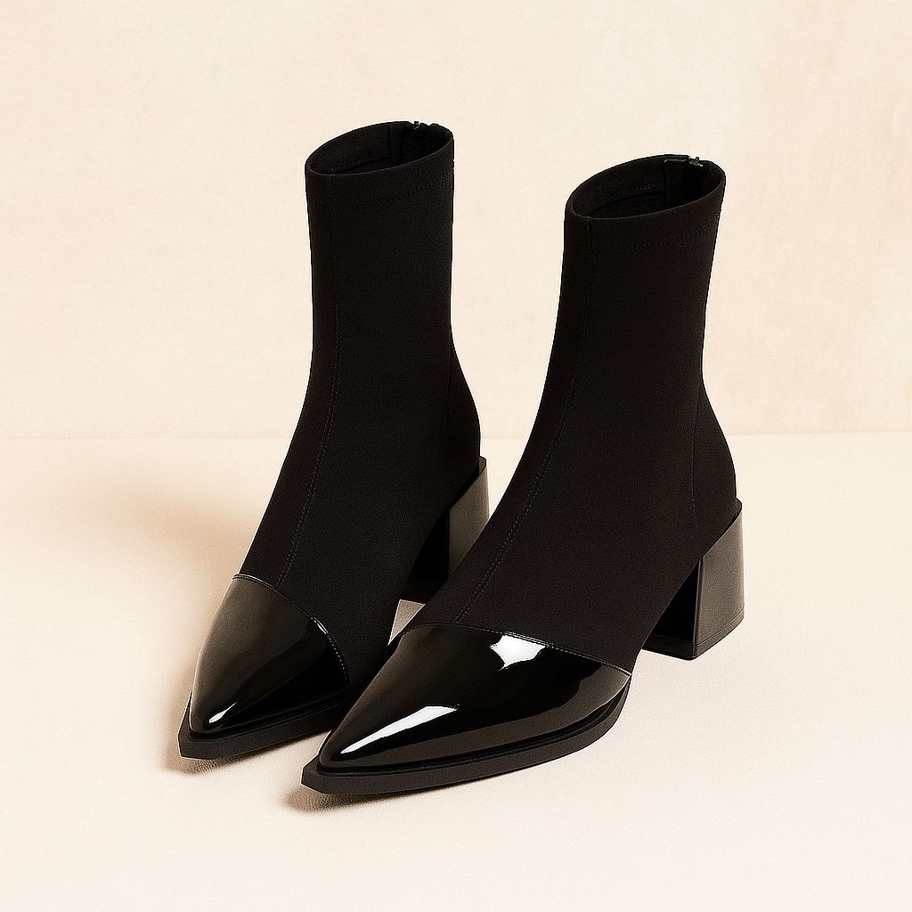 Vienna Pointe Ankle Boots