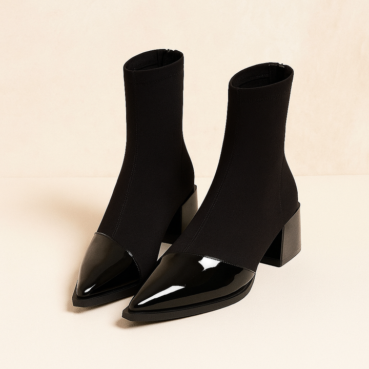 Vienna Pointe Ankle Boots