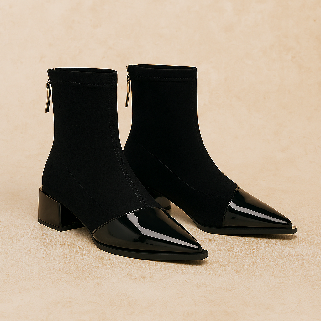Vienna Pointe Ankle Boots