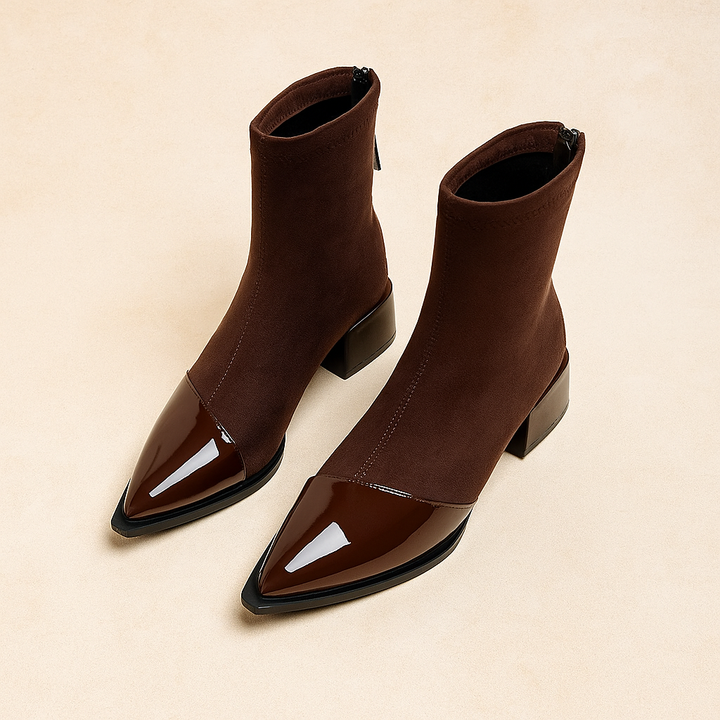 Vienna Pointe Ankle Boots