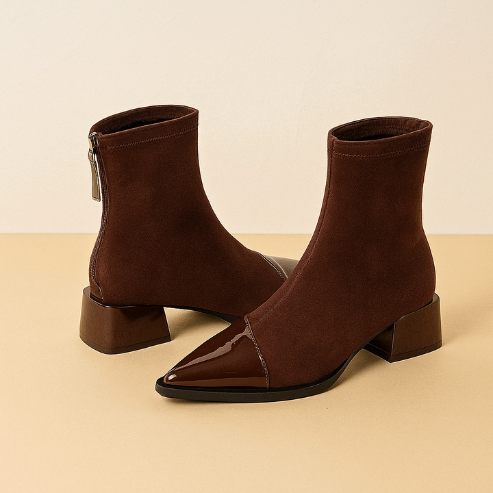 Vienna Pointe Ankle Boots