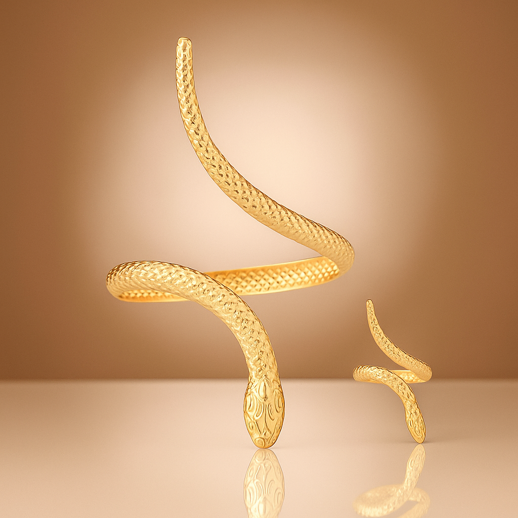 Liora Serpent Jewelry Set