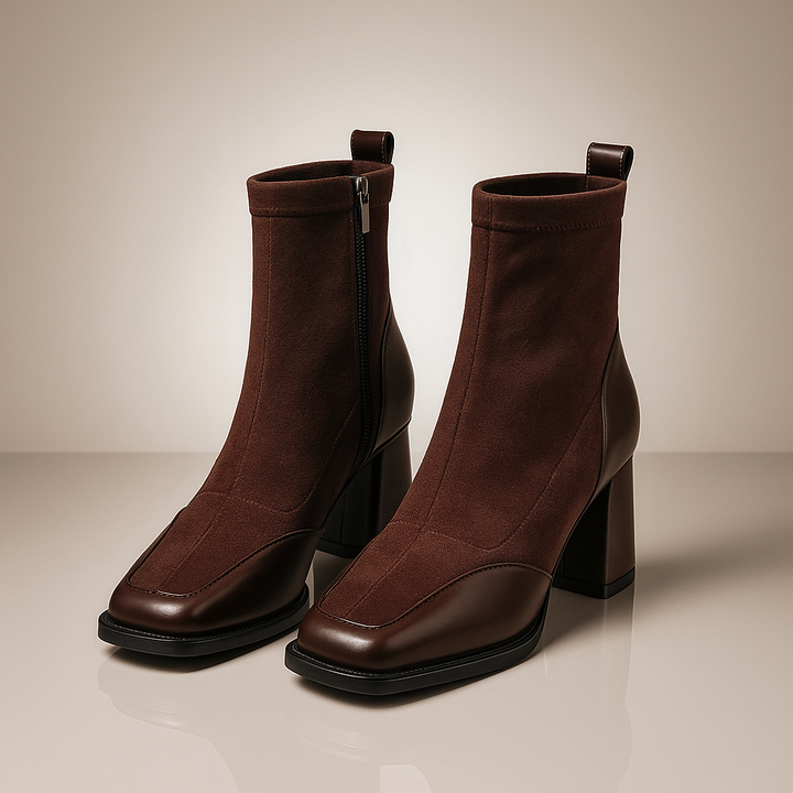 Vienna Square Toe Boots