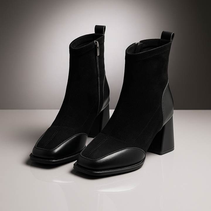Vienna Square Toe Boots