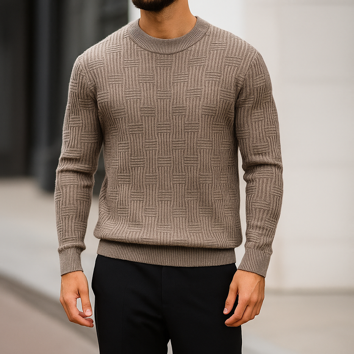 Julian Crest Cashmere Sweater