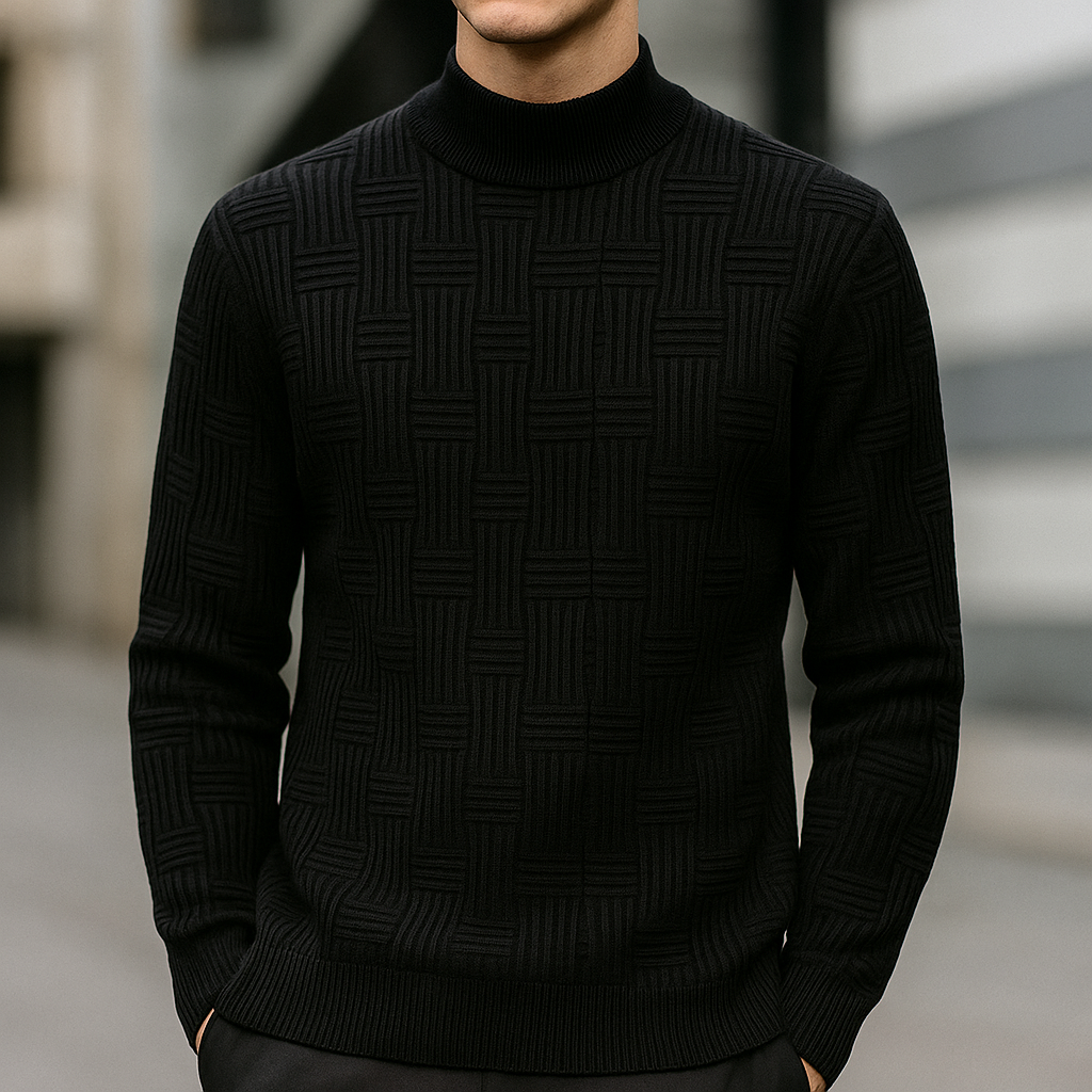 Julian Crest Cashmere Sweater