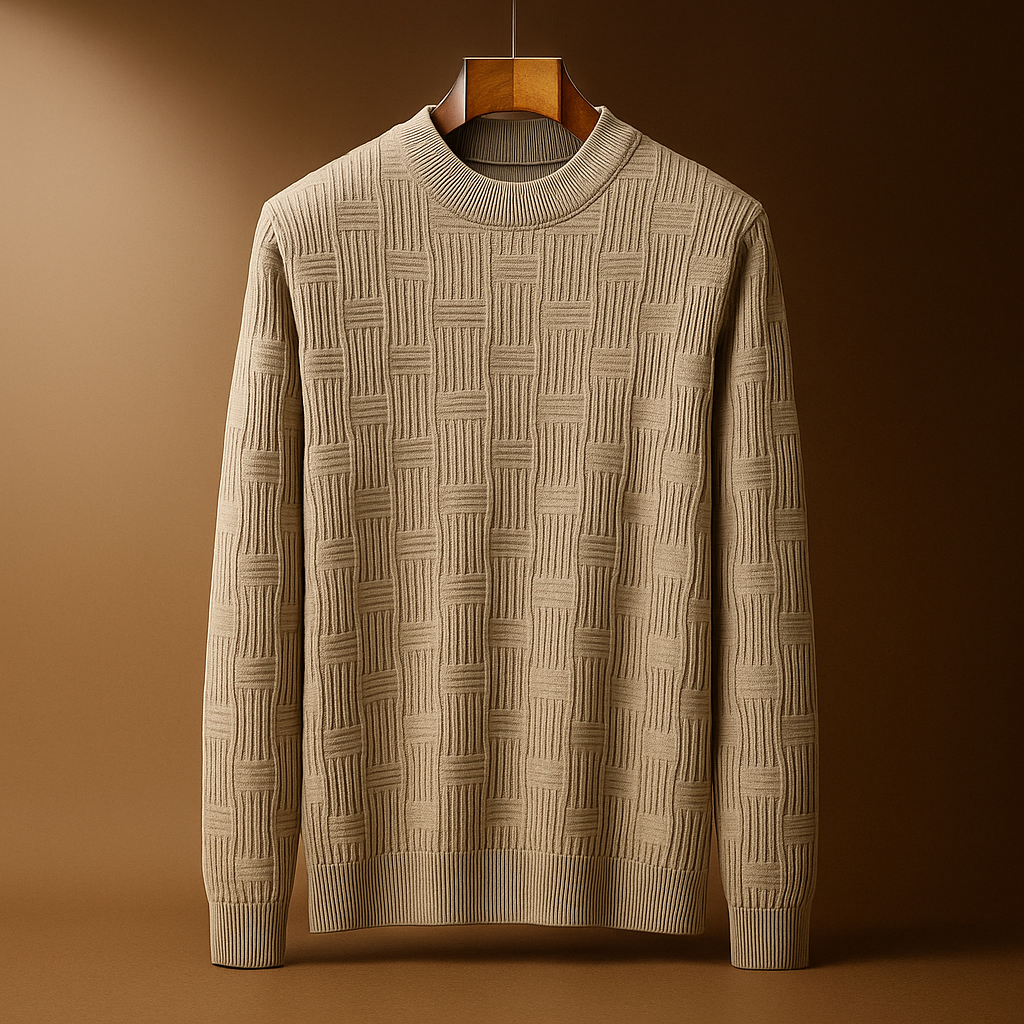 Julian Crest Cashmere Sweater