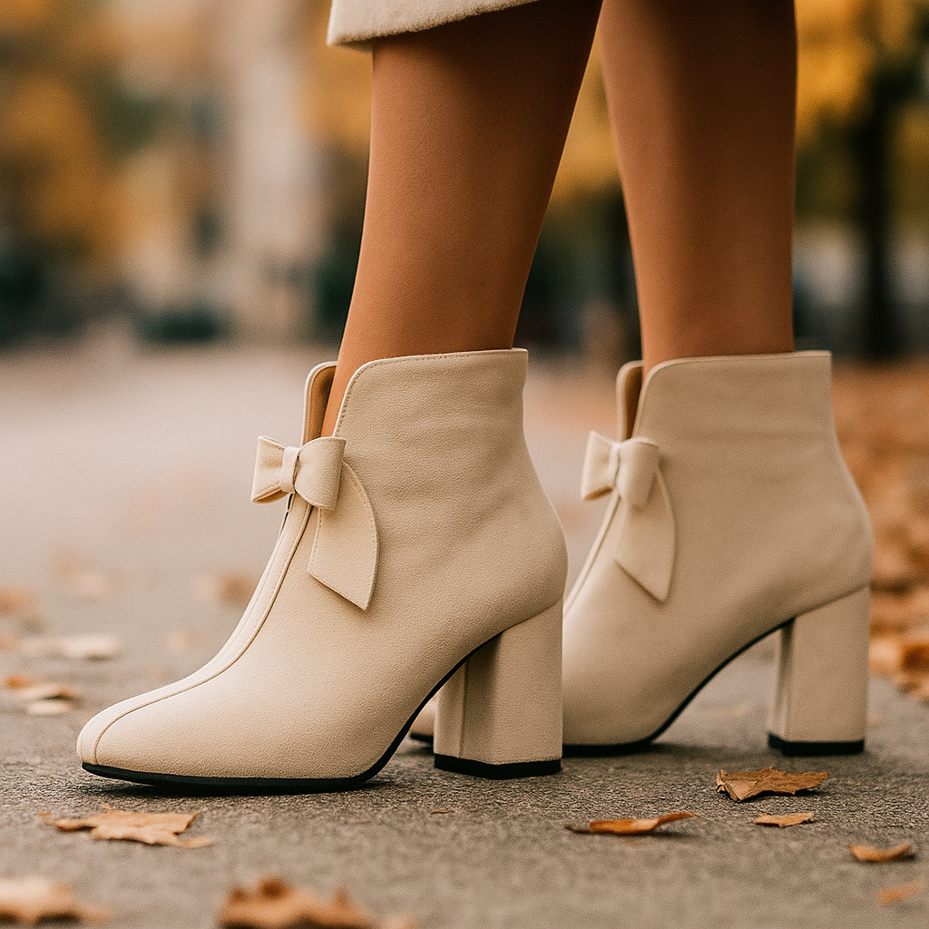 Celeste Bow Booties