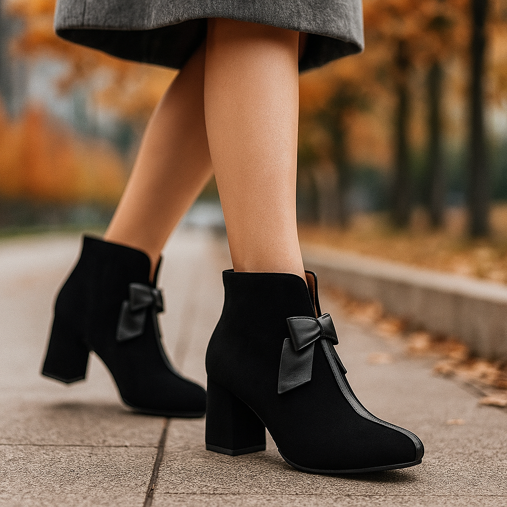 Celeste Bow Booties