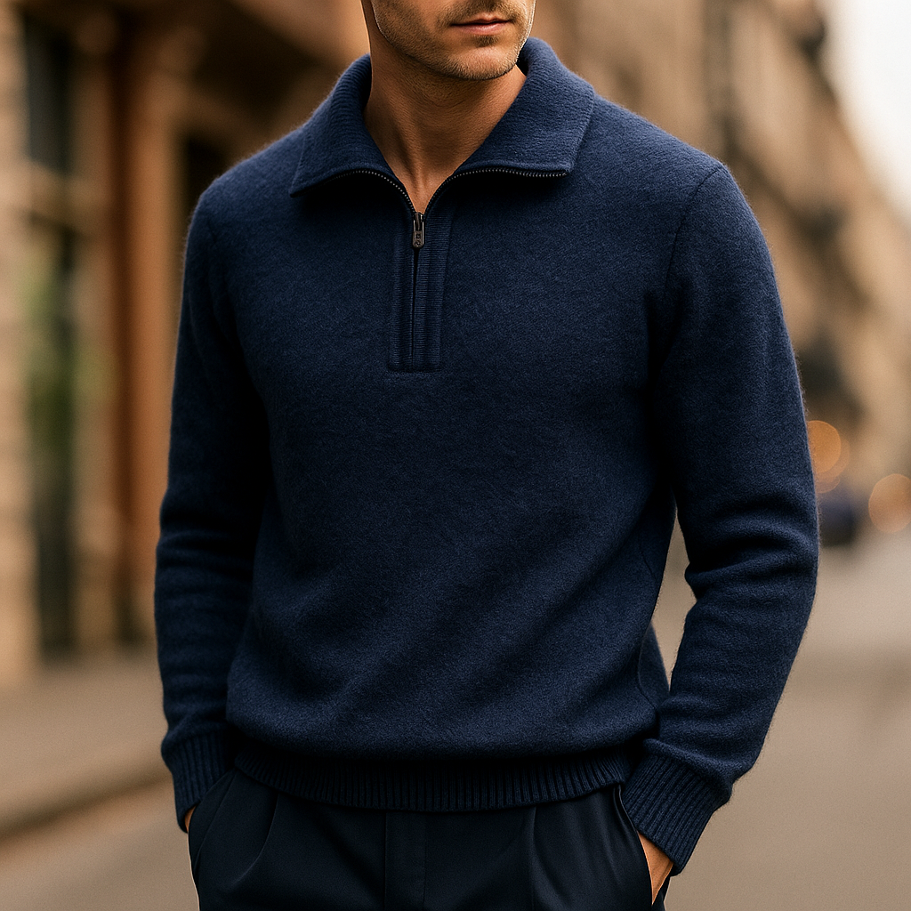 Laurent Zip Pullover