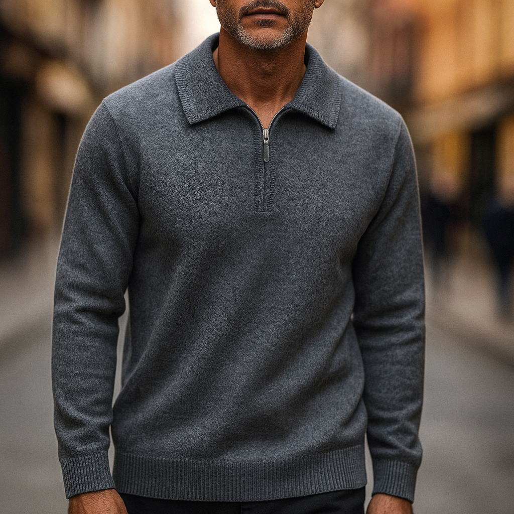 Laurent Zip Pullover