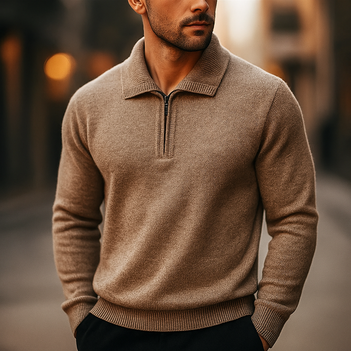 Laurent Zip Pullover