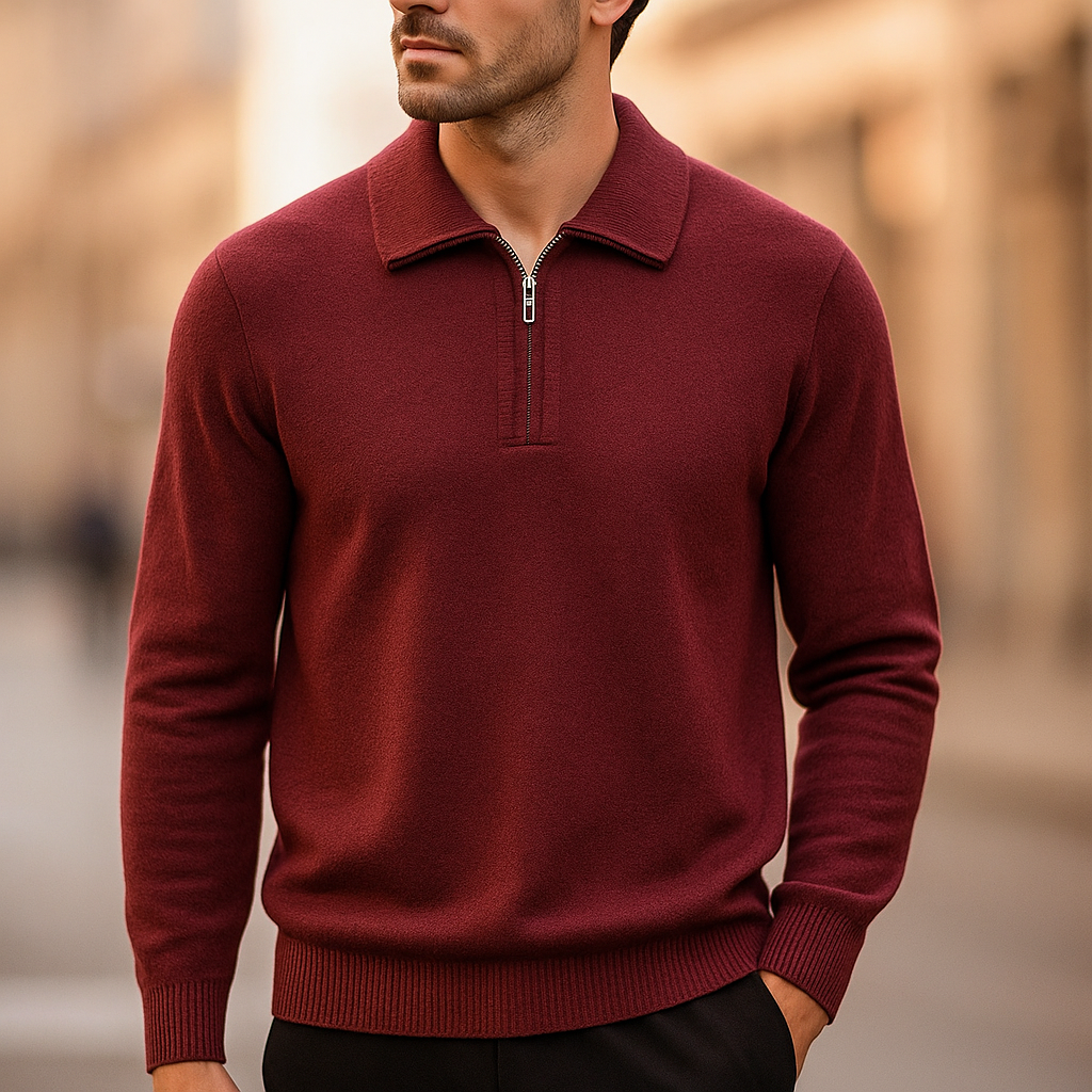 Laurent Zip Pullover