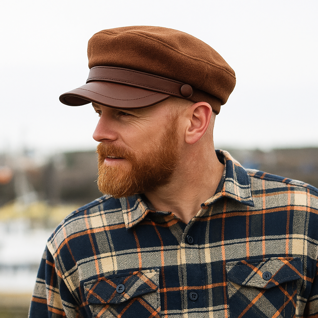 Valentina Wool Newsboy Cap
