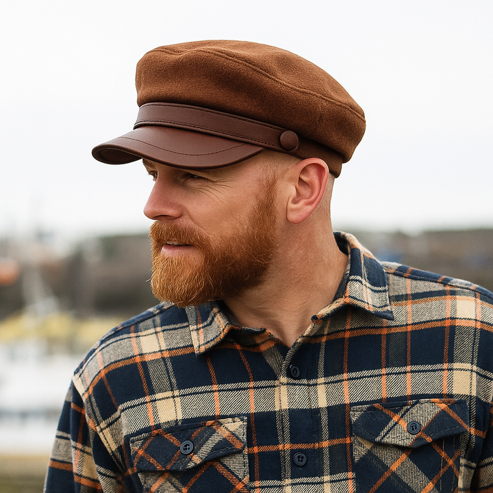 Valentina Wool Newsboy Cap