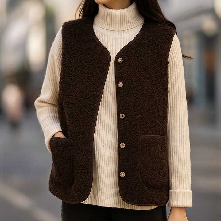 Celene Sherpa Vest