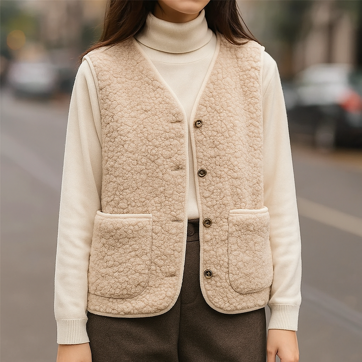 Celene Sherpa Vest