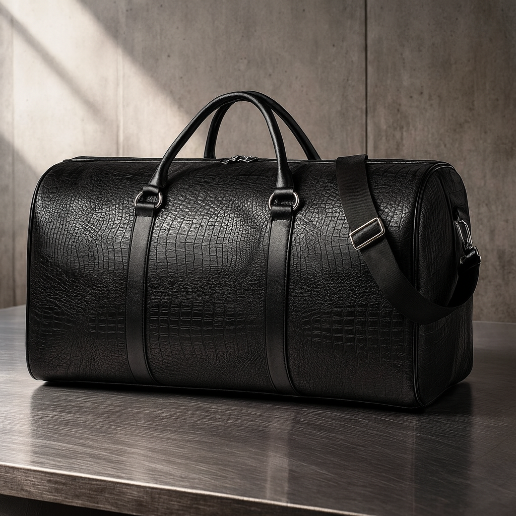 The Belmont Leather Duffle