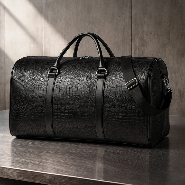 The Belmont Leather Duffle