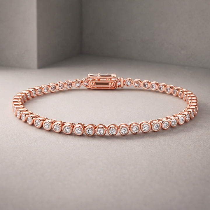 Ava Lane Moissanite Tennis Bracelet