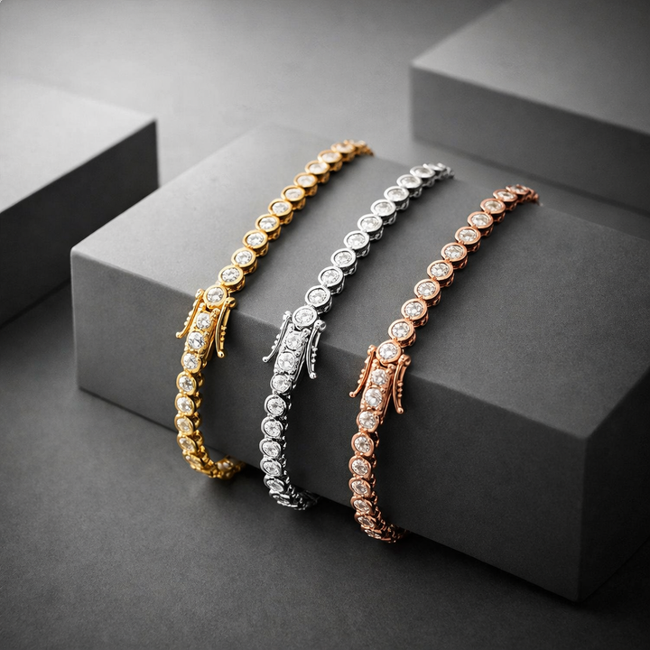 Ava Lane Moissanite Tennis Bracelet