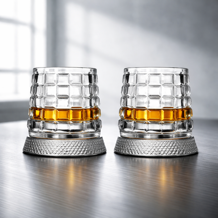 Revolve Crystal Glass Set