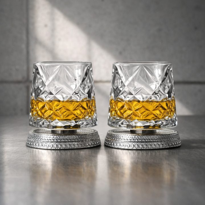 Revolve Crystal Glass Set