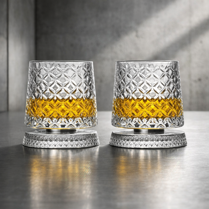 Revolve Crystal Glass Set