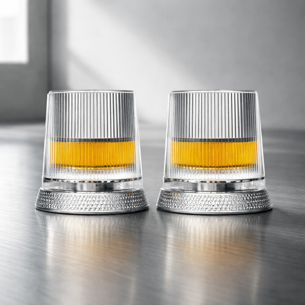 Revolve Crystal Glass Set