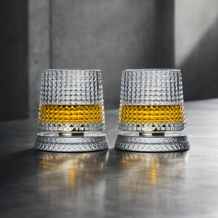 Revolve Crystal Glass Set