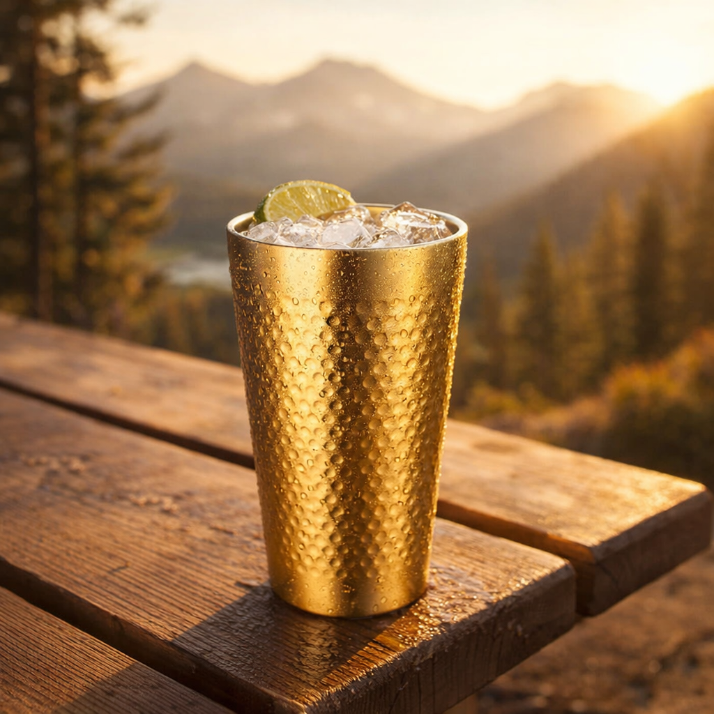 Vintage Steel Cup