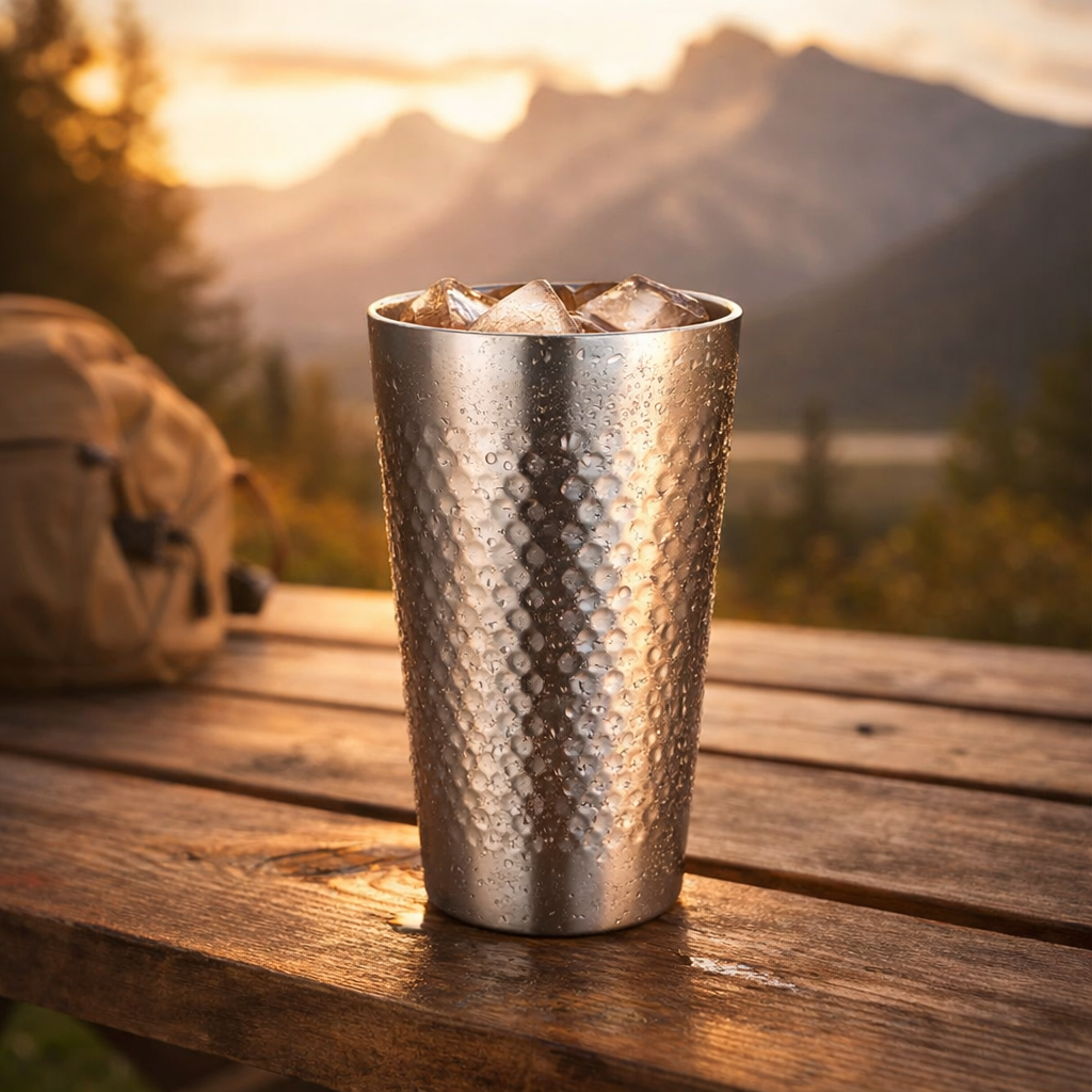 Vintage Steel Cup