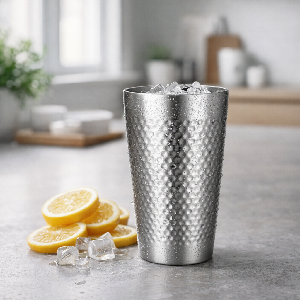 Vintage Steel Cup