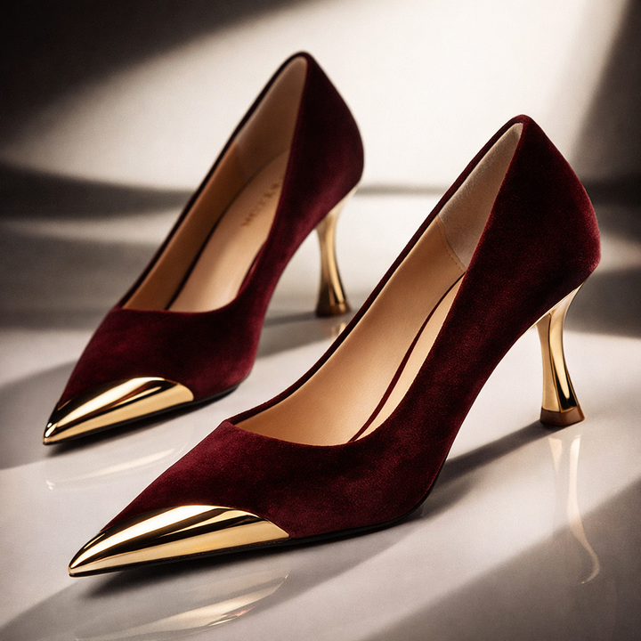 Bella Suede Heels