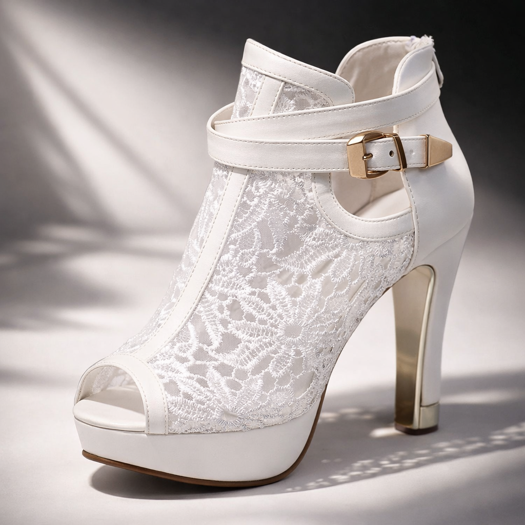 Bella Lace Heels