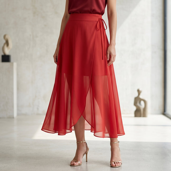 Celestine Layered Tulle Wrap Skirt