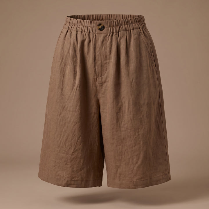 Olivia Breeze Linen Shorts