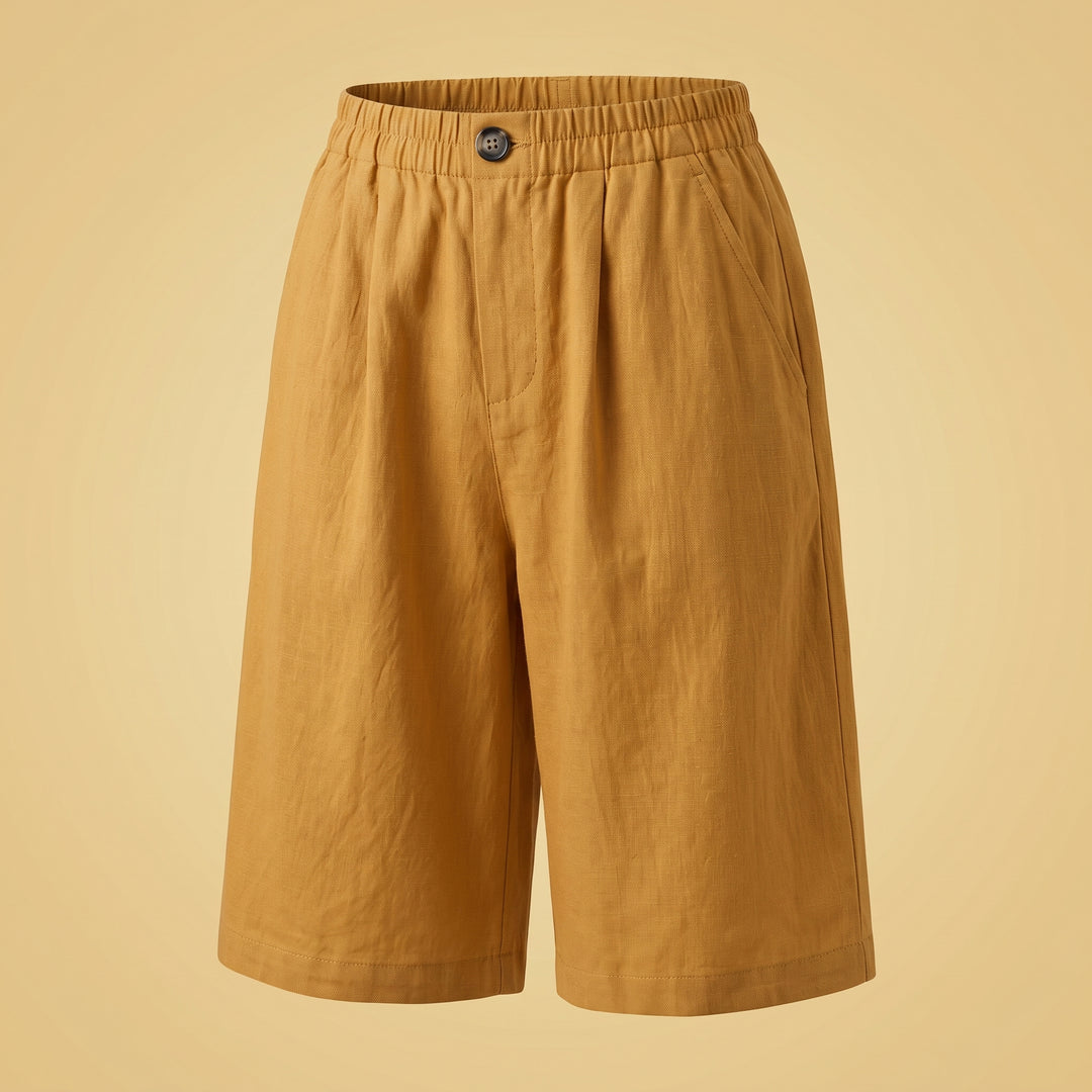 Olivia Breeze Linen Shorts