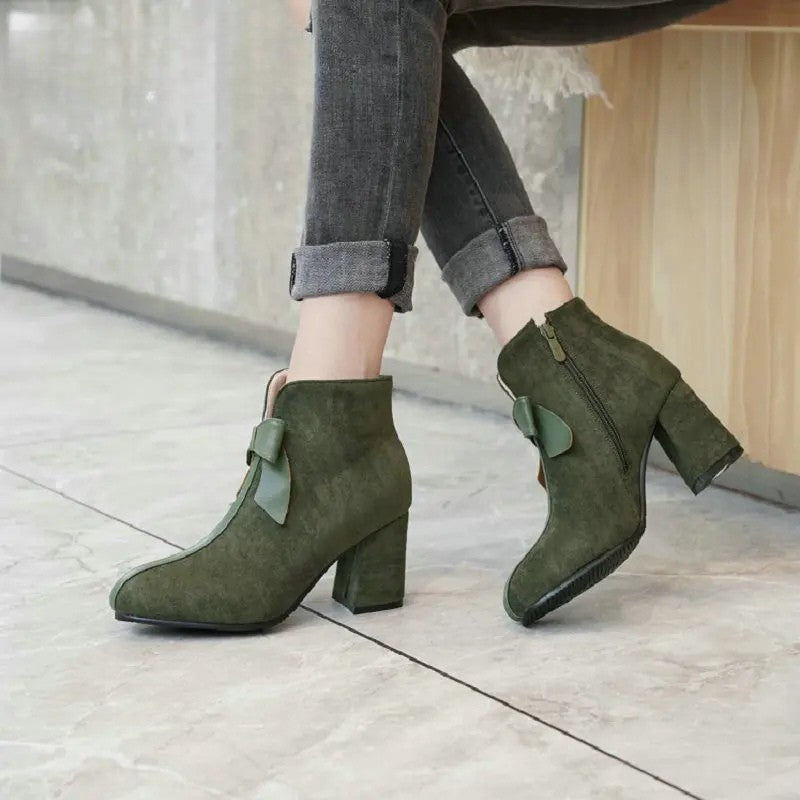 Celeste Bow Booties