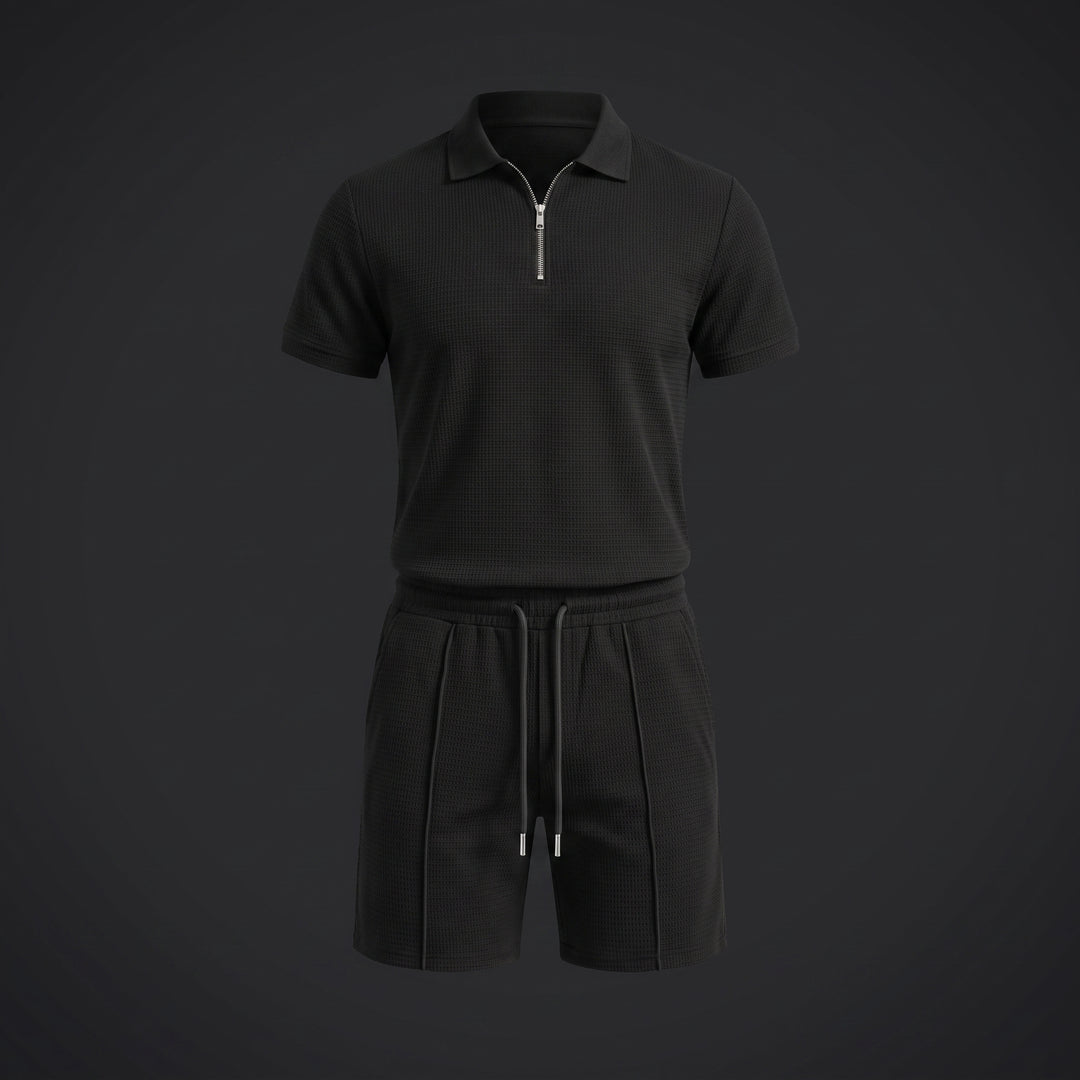 Harlow Zip Polo Lounge Set