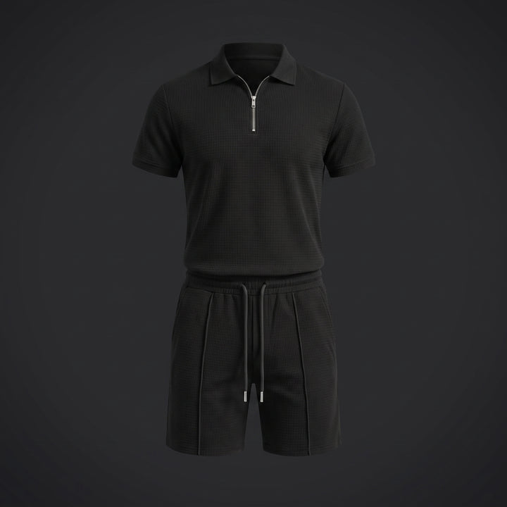 Harlow Zip Polo Lounge Set