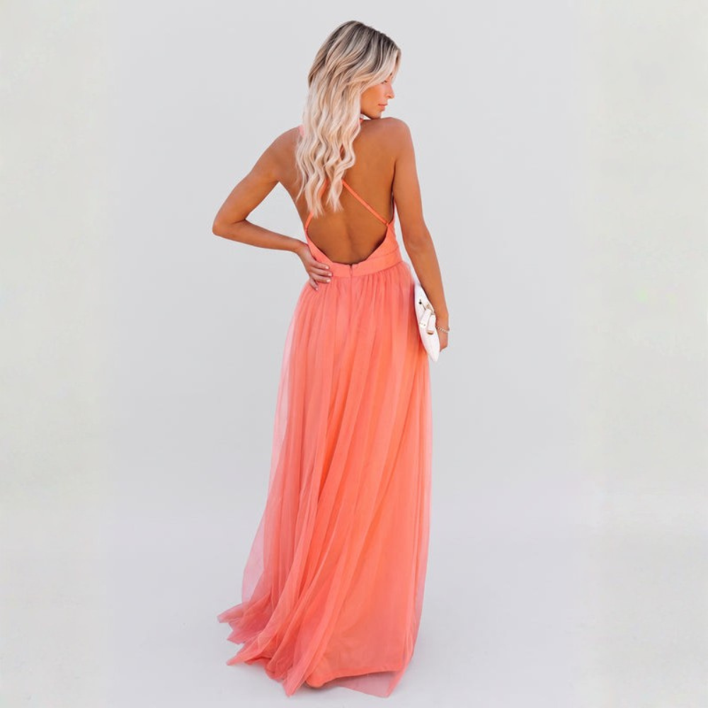 Solstice Tulle Maxi Dress